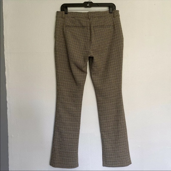 A.L.C Javier Pant Gold Multi Trousers Houndstooth - Picture 7 of 8